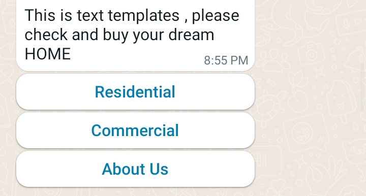 Whatsapp Interactive Message Types