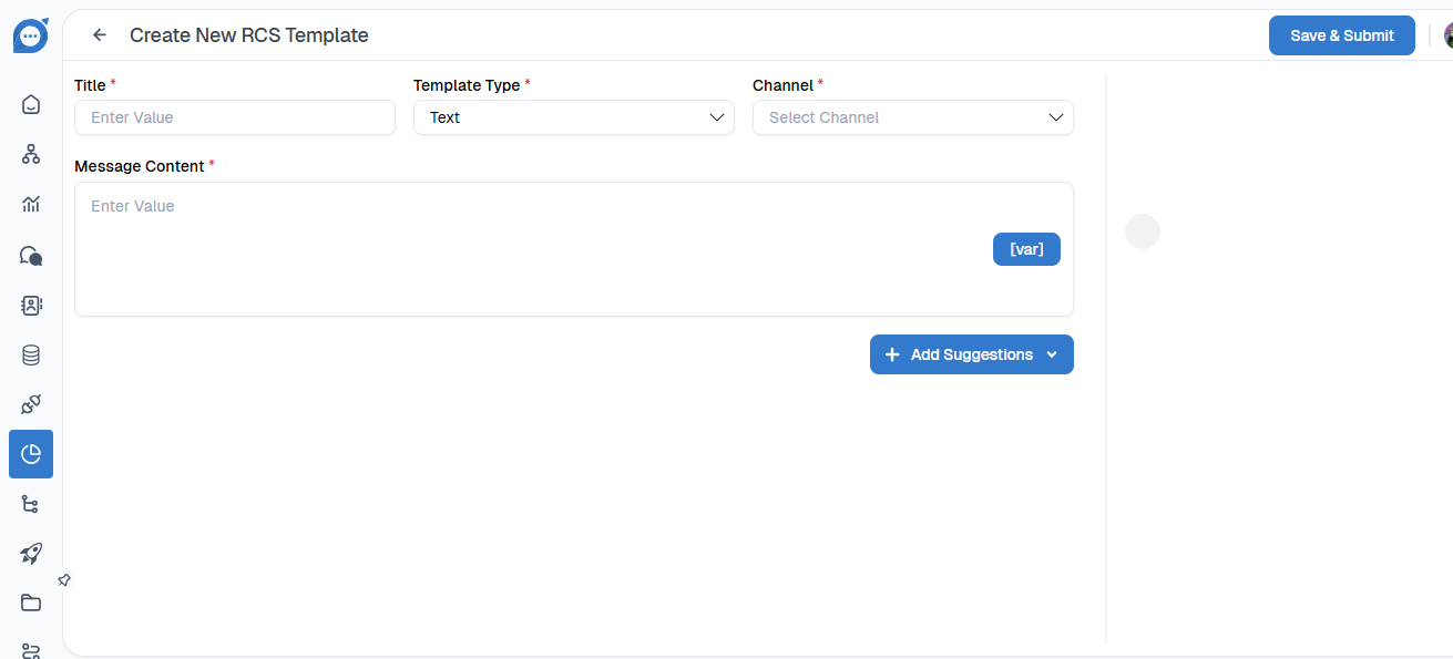 Types of RCS Templates