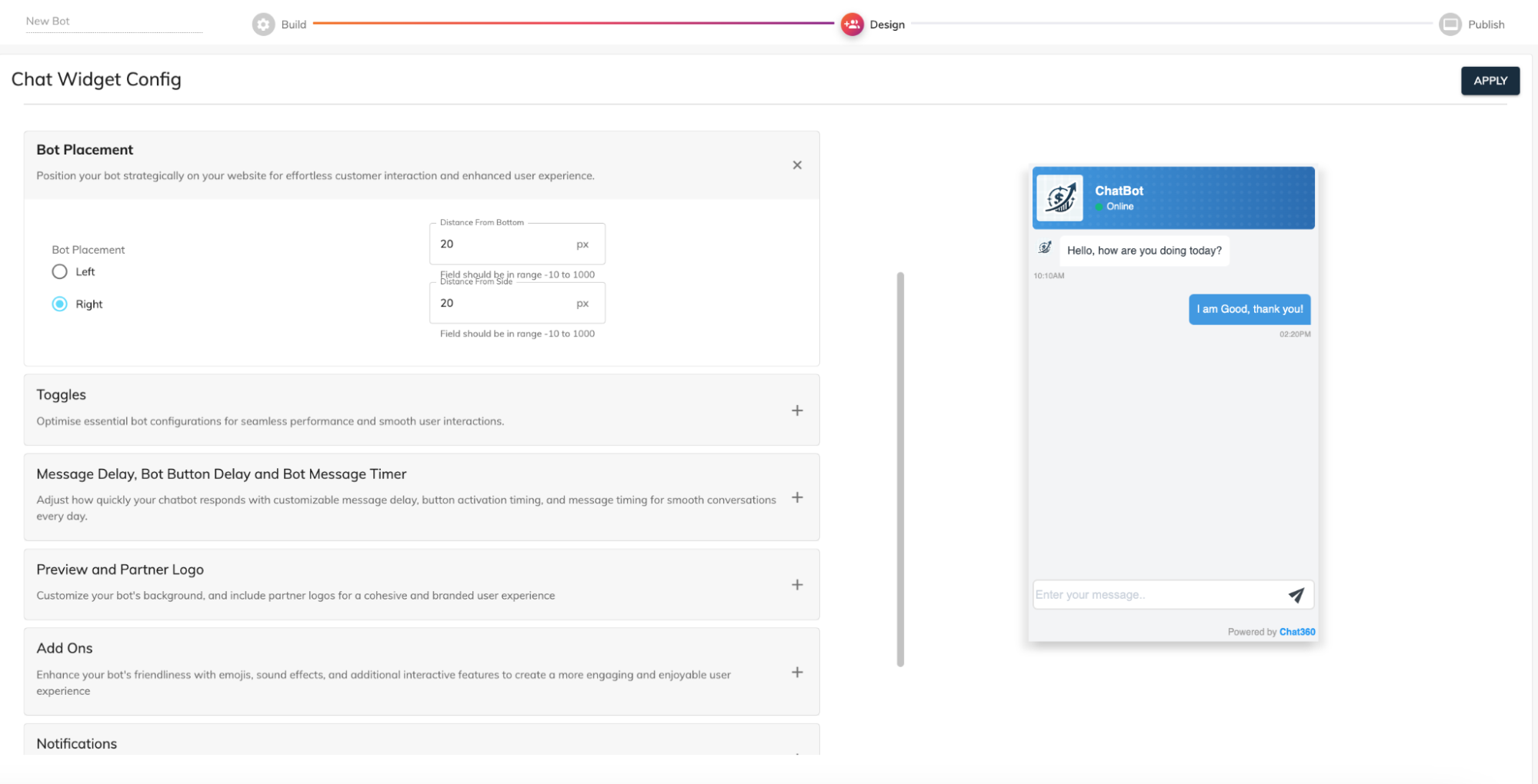 Header Customization