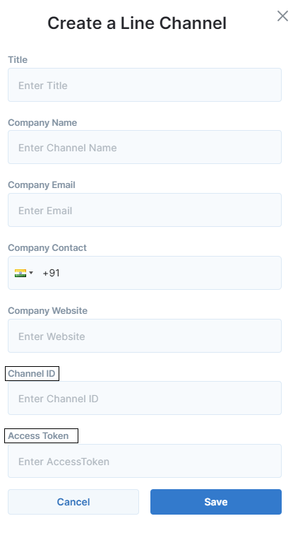 Channel Configuration