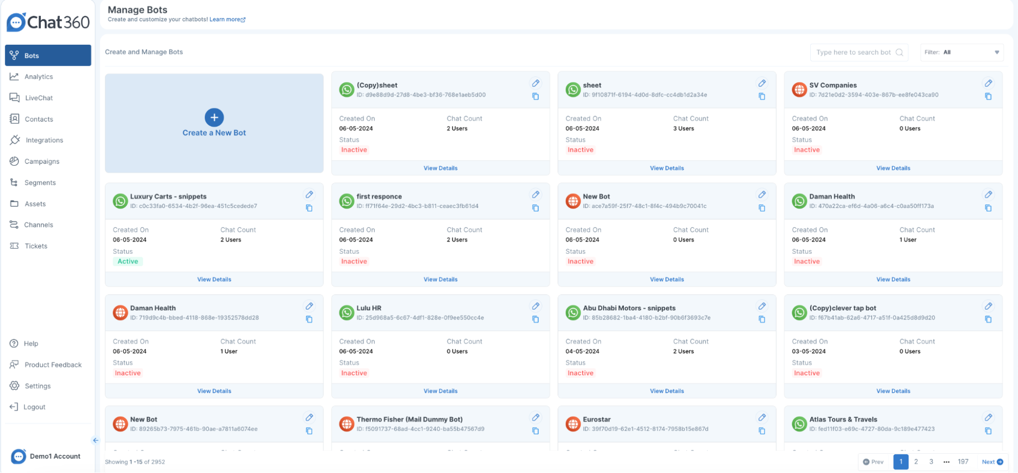 Create Your Chatbot