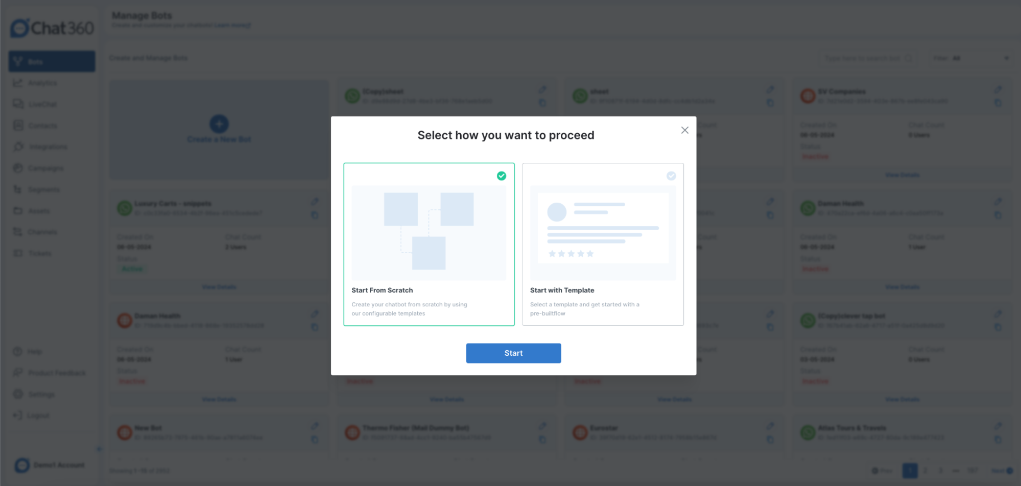 Create Your Chatbot