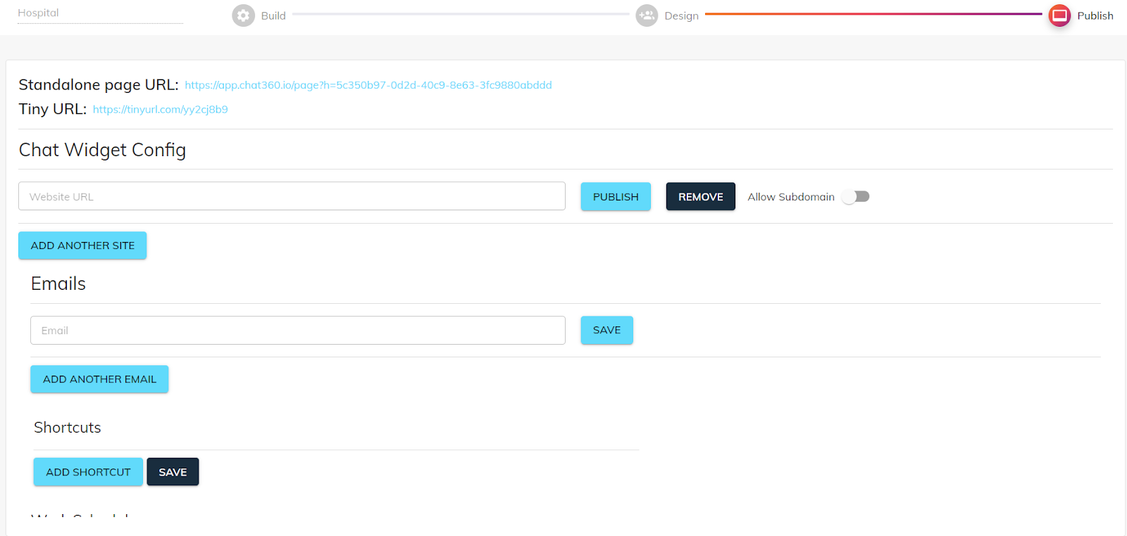 Web Bot Deployment Steps