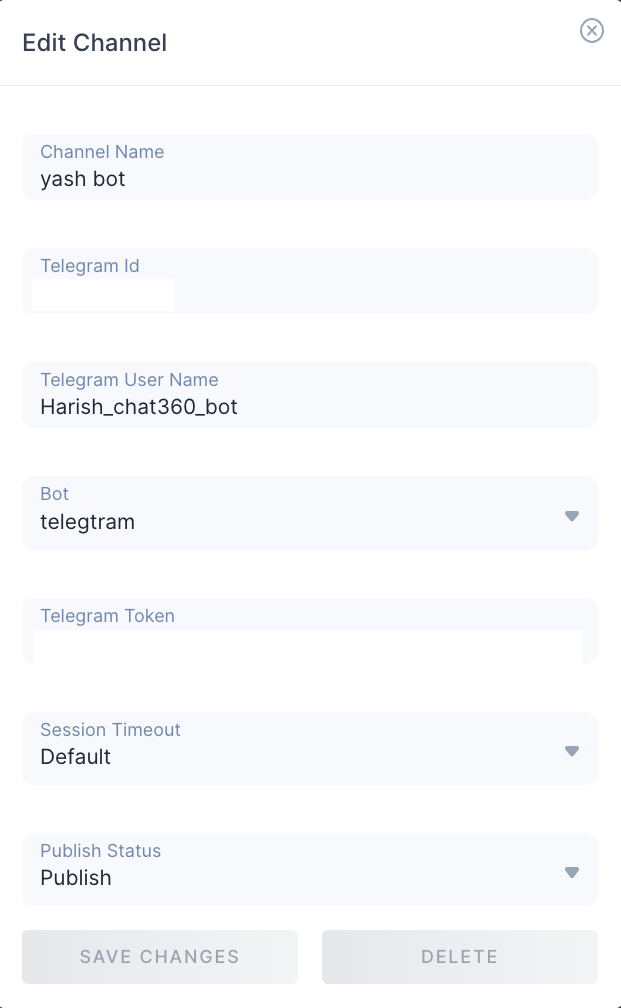 Deploying Telegram bot