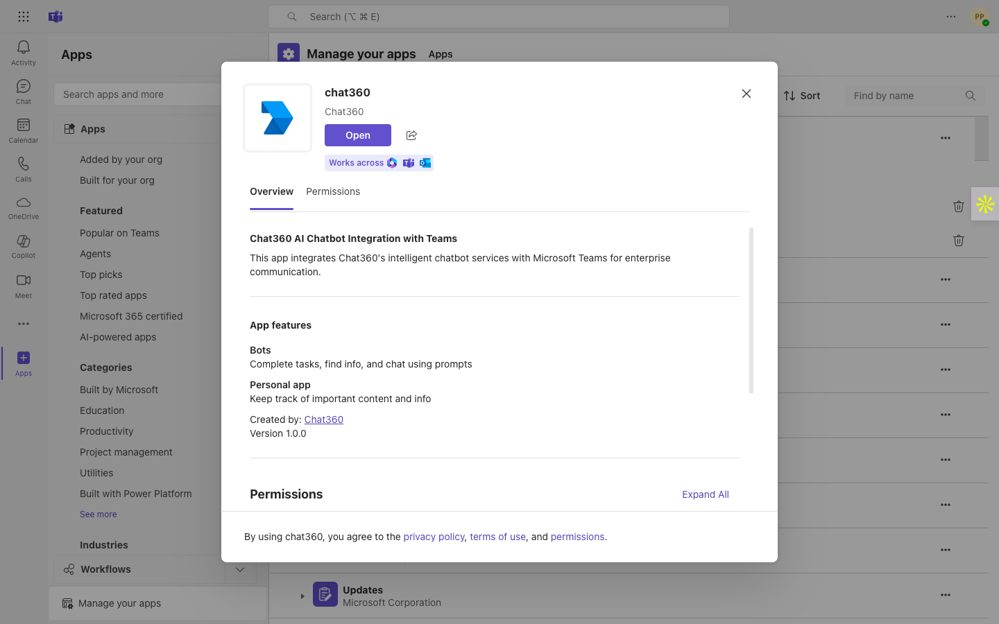 Deploying Microsoft Team Bot