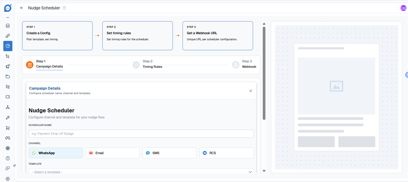 Create a Nudge Scheduler