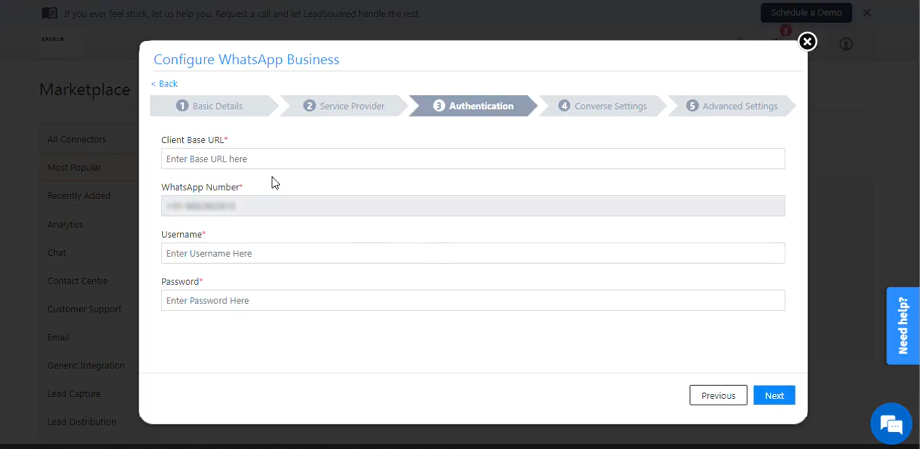 Leadsquared Integration