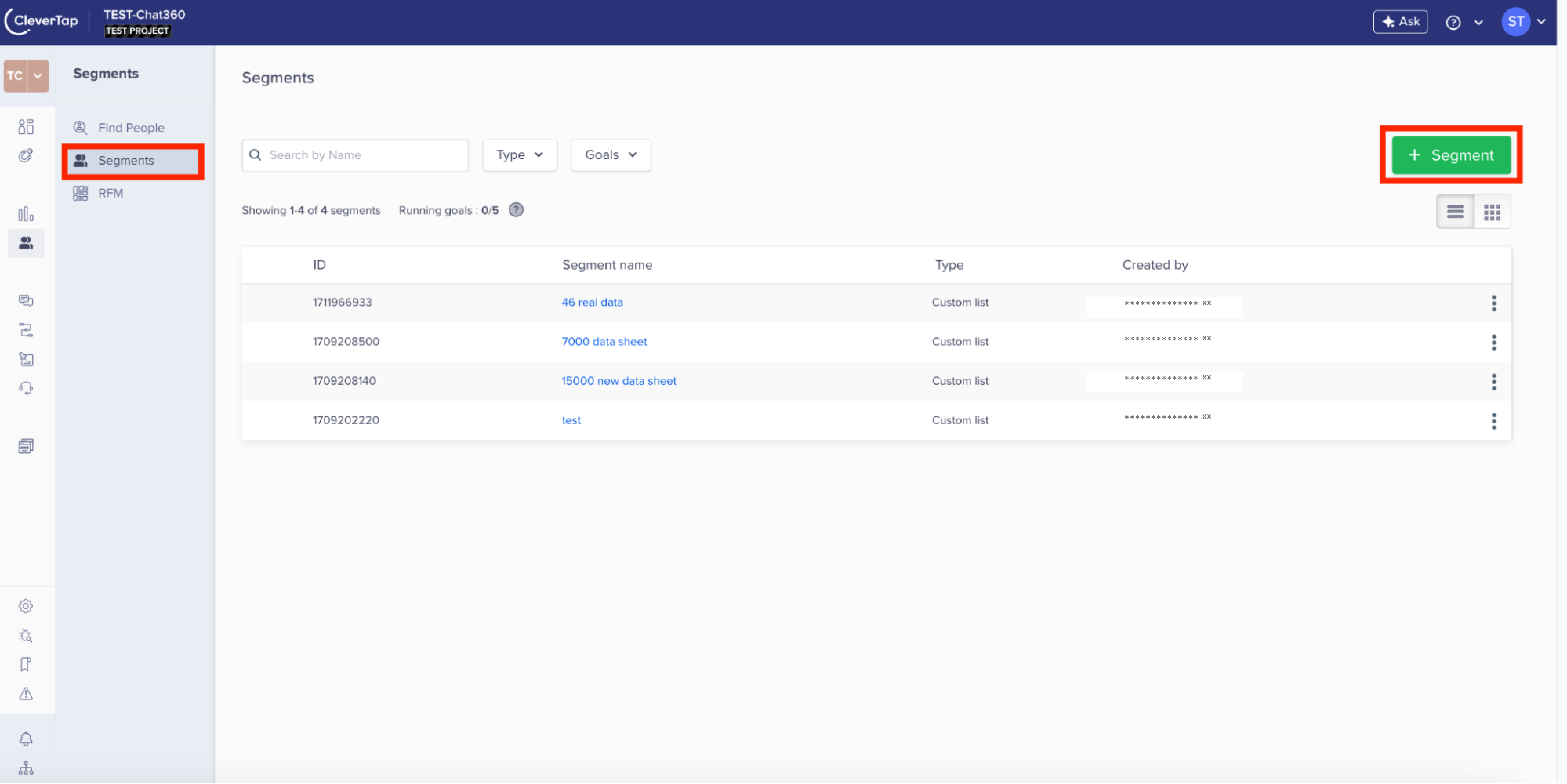 Integration with Clevertap