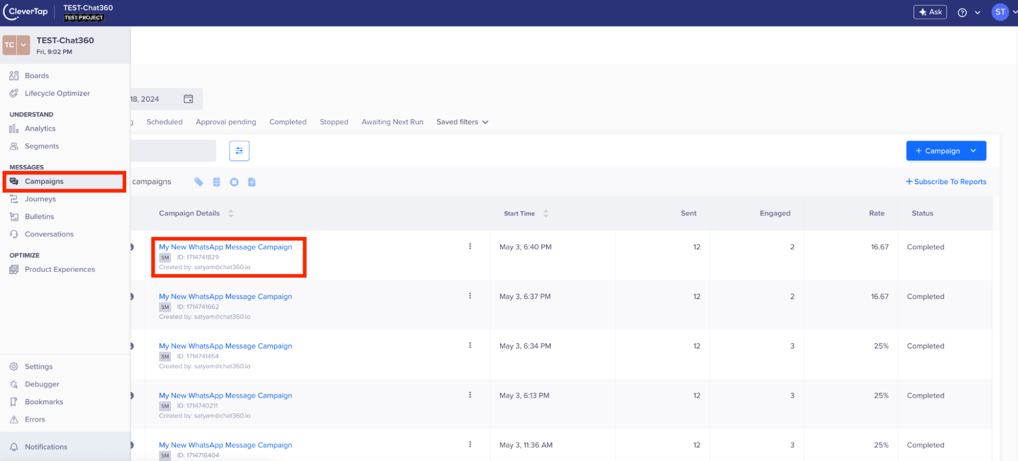 Clevertap Integrations